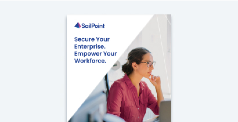 Brochure d'entreprise SailPoint